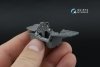 Quinta Studio QDS-48586 A-10A Warthog 3D-Printed & coloured Interior on decal paper (GWH) (small version) 1/48